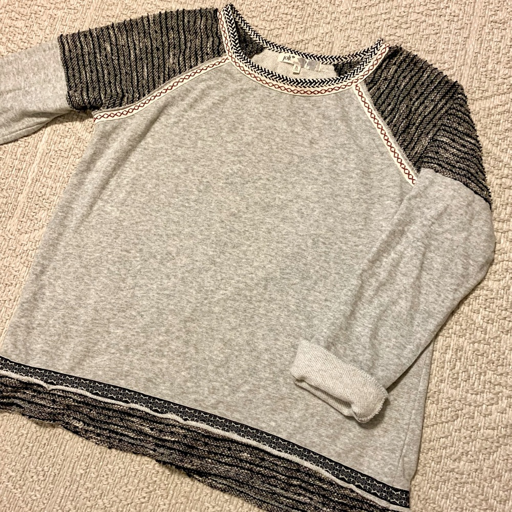 JOLT Women’s Knit Pullover Sweatshirt Size XL